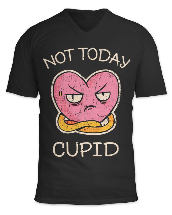 Grumpy Heart Not Today Cupid No Valentine