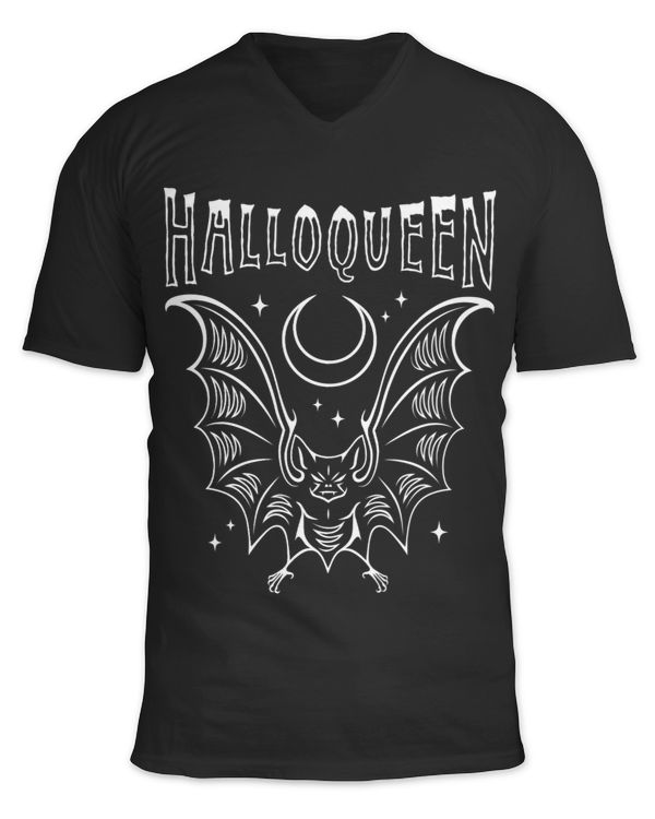 HalloQueen Bat And Moon With Stars Halloween