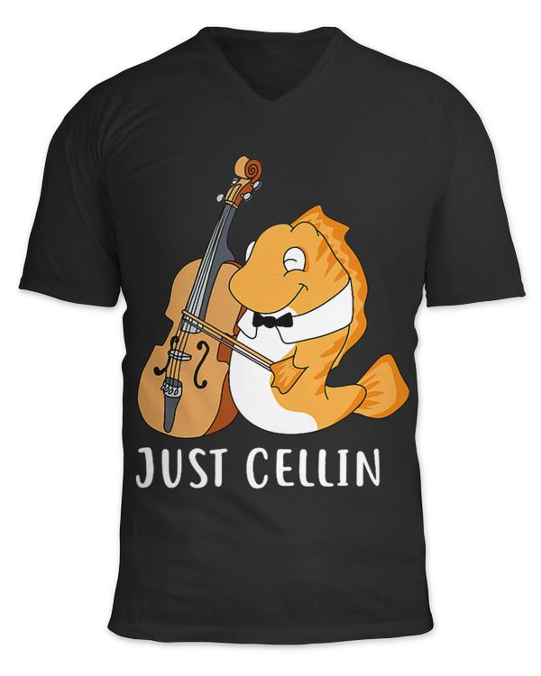 Fish Just Cellin Design for Cellists