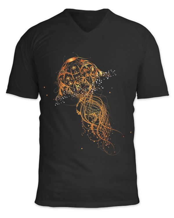 An artfully decorated jellyfish