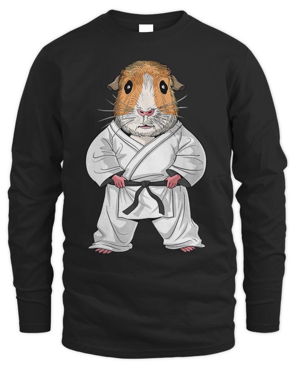 Guinea Pig Karate Ninja Jiu-Jitsu Taekwondo Martial Arts Premium T-Shirt
