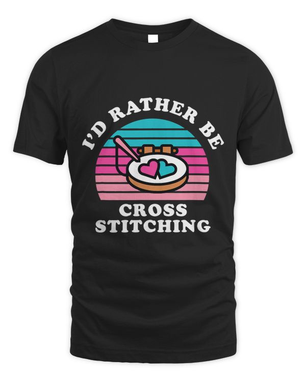 Id Rather Be CrossStitching Cross Stitch