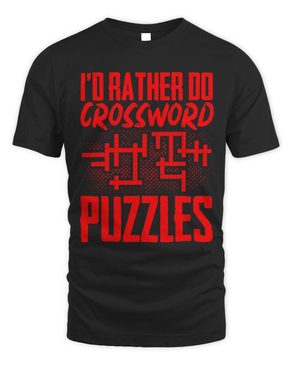 ID Rather Do Crossword Puzzles Puzzle