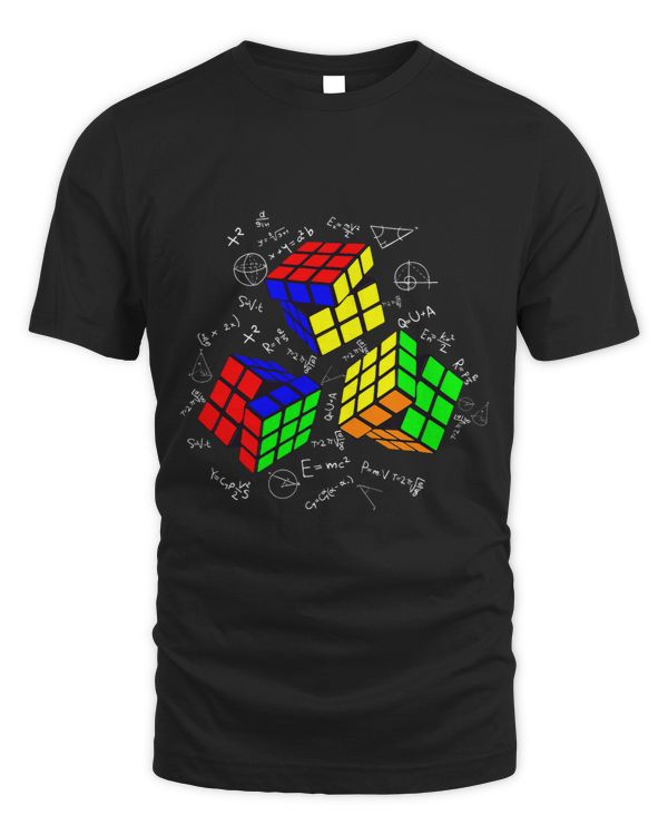 Math Lover Cuber Speed Cubing Puzzles Funny Cube Graphic