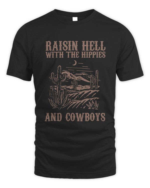 Raisin Hell With The Hippies Boho Western Country
