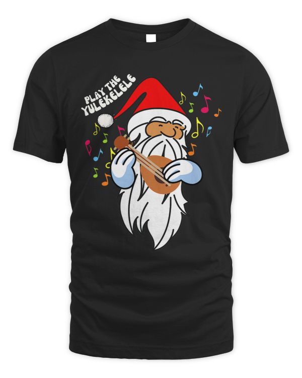 Play the Yulekele Cute Santa Playing the Ukulele Christmas