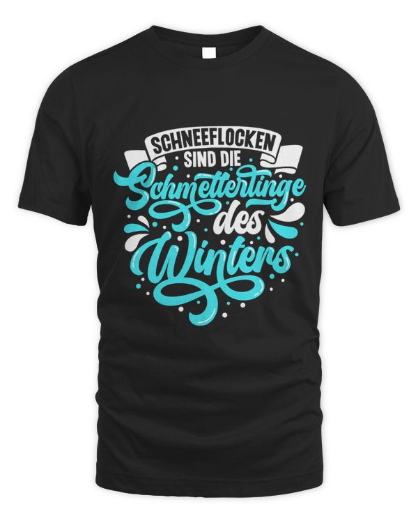 Snowflakes are the butterflies of winter
