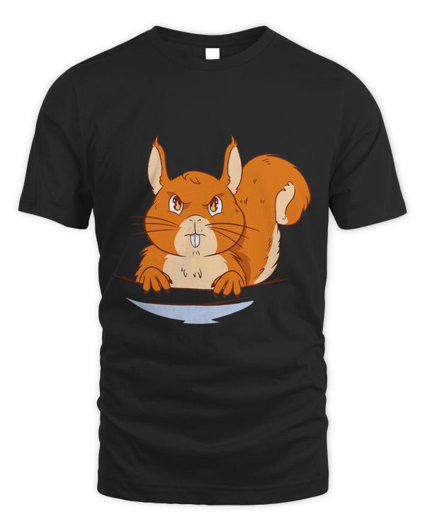 Squirrel Chest Bag Graphic Autumn