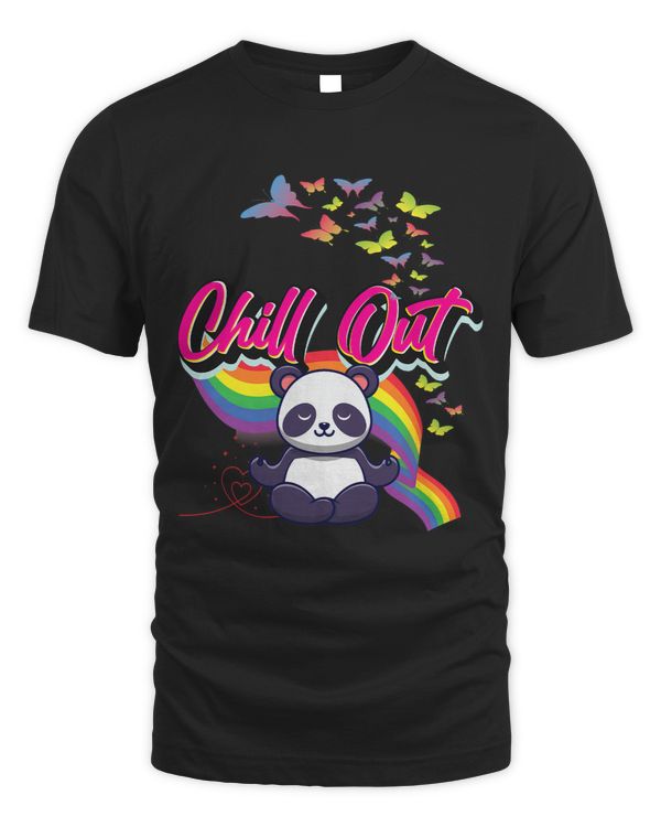 Funny Bear Funny Chill Out Cute Panda Meditate Meditation Graphic Gifts Cute Bears