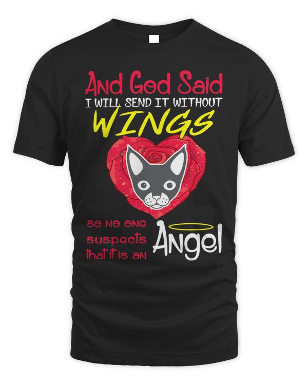 Devon Rex Angel Without Wings Pet Lovers Gift
