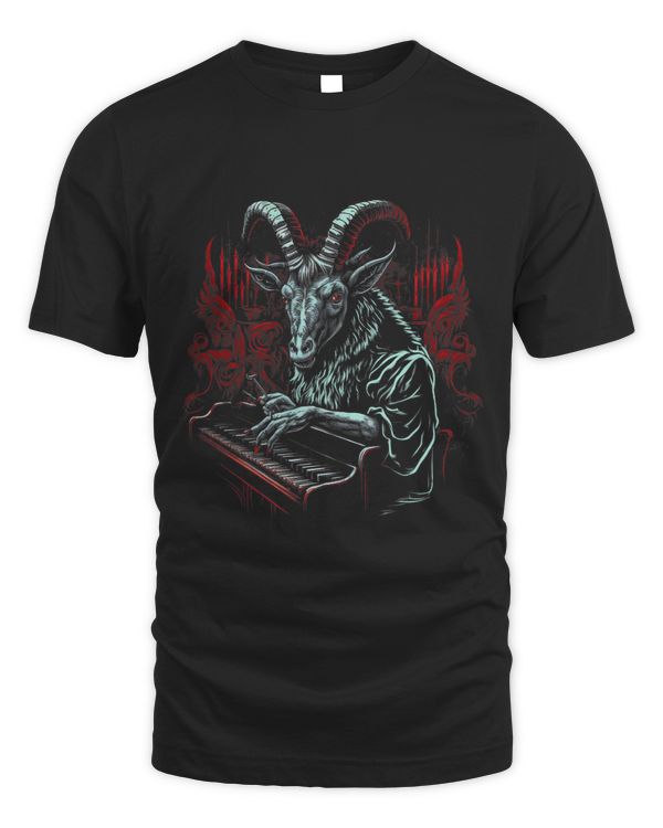 Occult Synthesizer Baphomet Synth Satan Keyboard Analog Gear