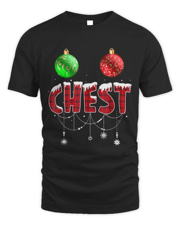 Chest Nuts Christmas Funny Matching Couple Chestnuts 2