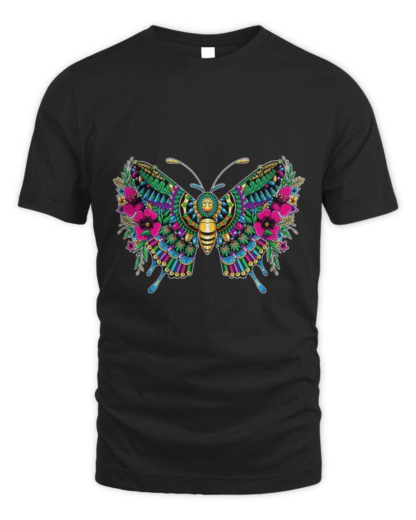 Colorful Cute Butterfly Mandala Butterflies