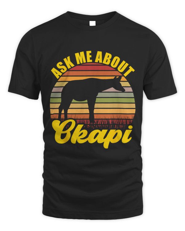 Ask Me About Okapi Zoo Animal Congolese Zebra Girafffe