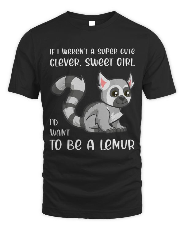 Funny Lemur Lover Girl Woman Quote Saying Cute Joke Phrase