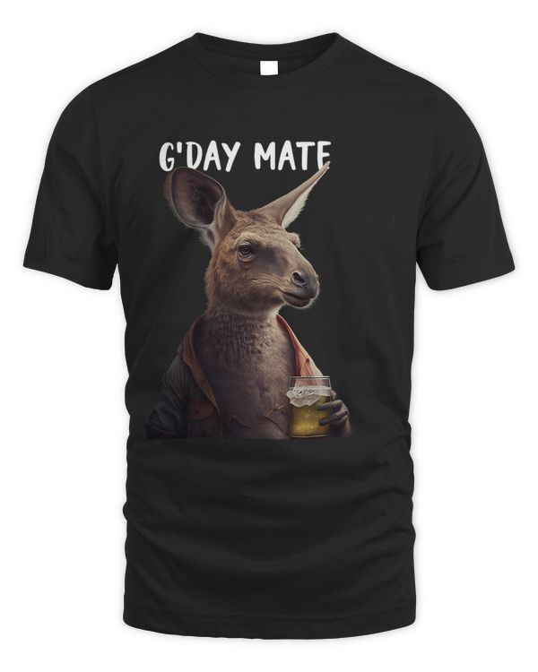 Funny Australian gday mate kangaroo