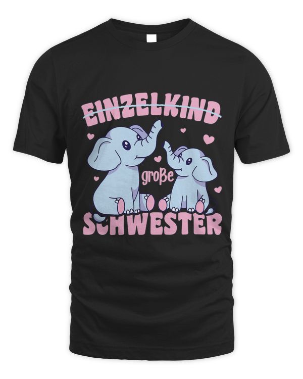Elephant single child big sister for siblings