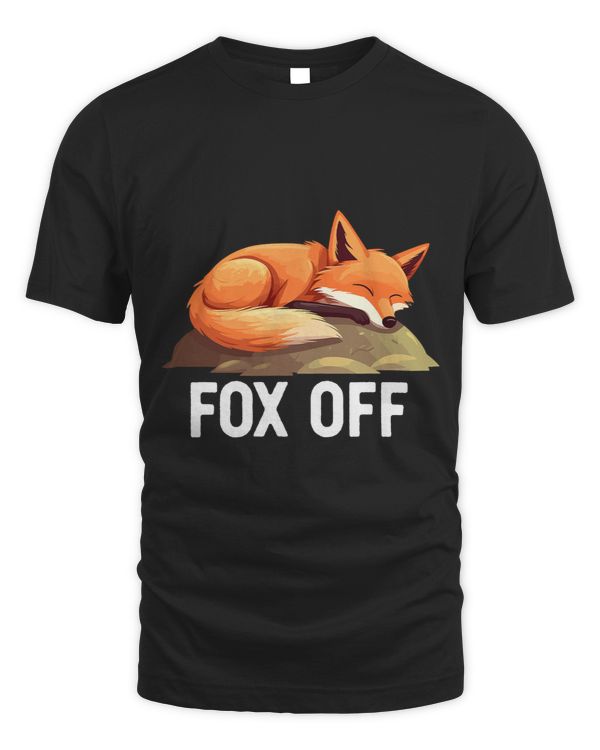 Funny Nope Lazy Fox Animal Lover