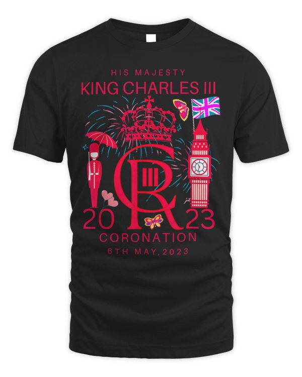CR III King Coronation May Royal family British flag