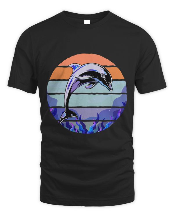 Dolphin Vintage Dolphin Trainer Ocean Animal Lovers