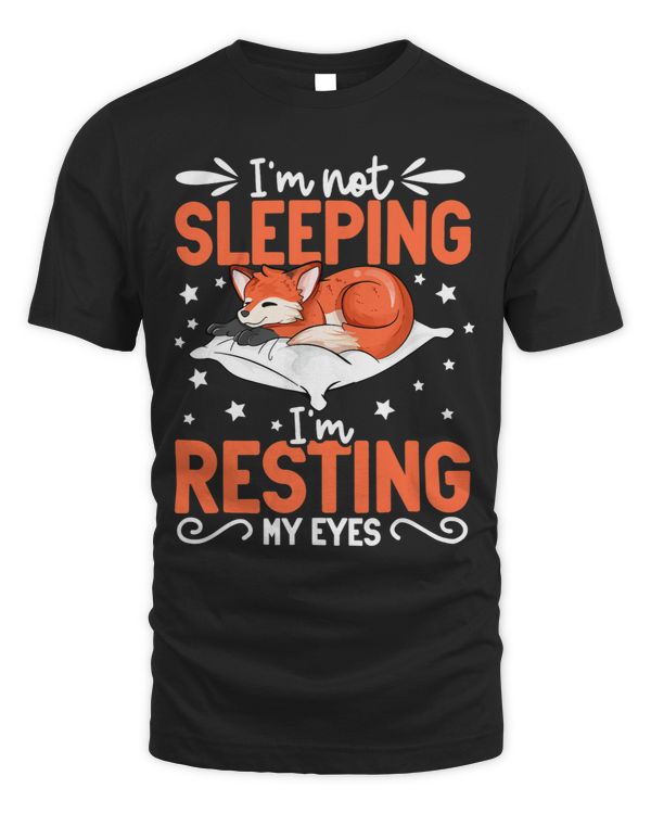 Fox Im not sleeping Im resting my eyes