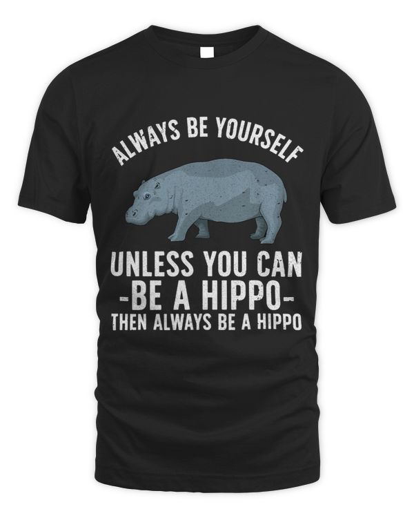 Funny Hippo Design For Men Women Toddlers Hippopotamus Lover