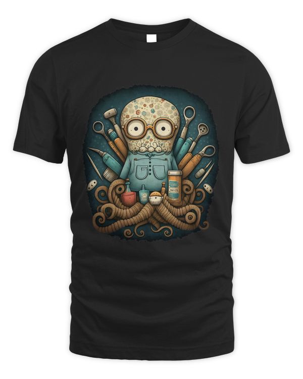 Octopus Dentist Dental Assistant Orthodontist Dentistry