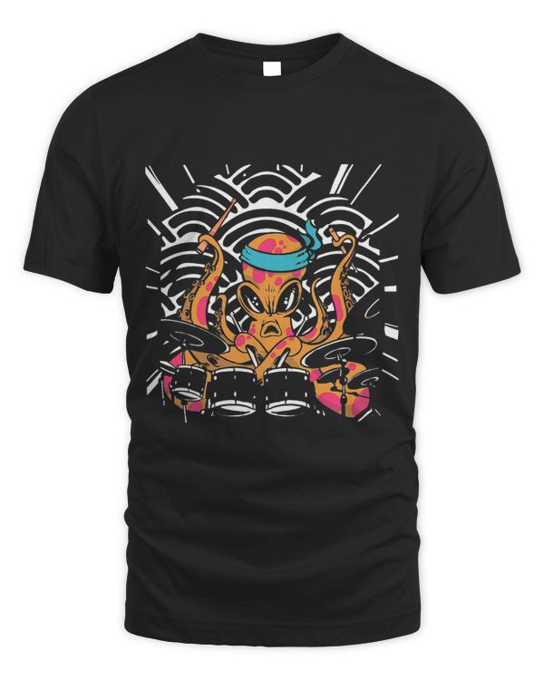 Octopus Drummer 2Drumming Drum Kits 2Drums Drum Set