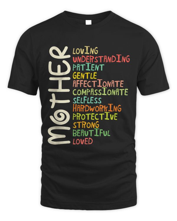 MOTHER Meaning Shirt I Love Mom Mothers Day 3