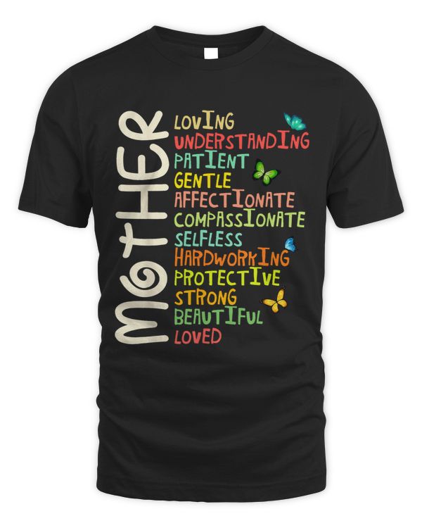 MOTHER Meaning Shirt I Love Mom Mothers Day Women