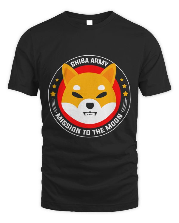 Dog Shiba Inu Army Mission to the Moon Crypto Token Coin