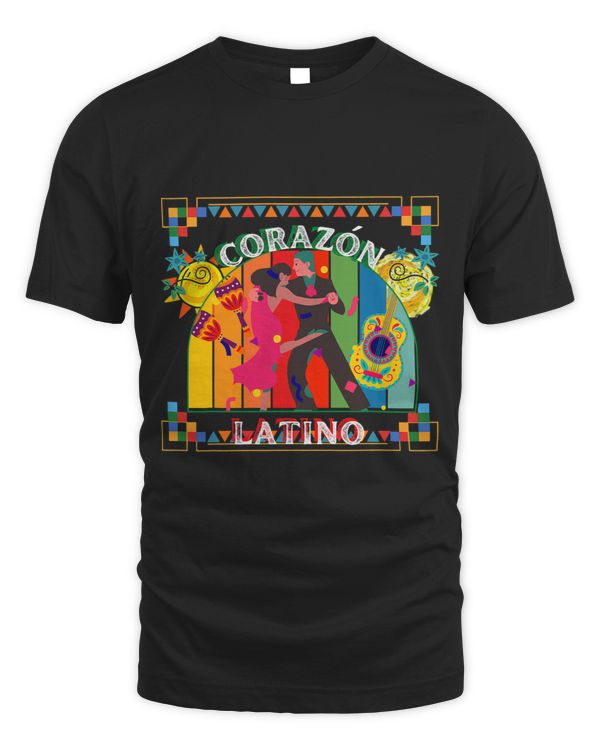 Corazon Latino Latin Heart Archway Sun and Moon