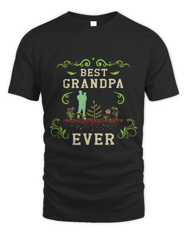 Best Grandpa Ever Plant Whisperer Garden Gangster Green Vibe