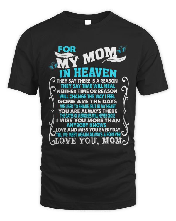 Memorial of my Mom For Daughter Son Loss Mom in Heaven