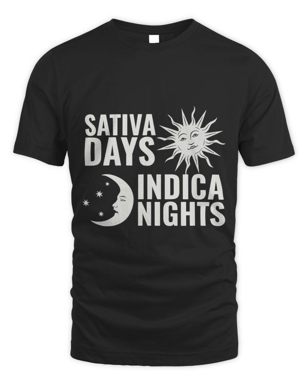 Sativa Days Indica Nights Sun Moon Stoner