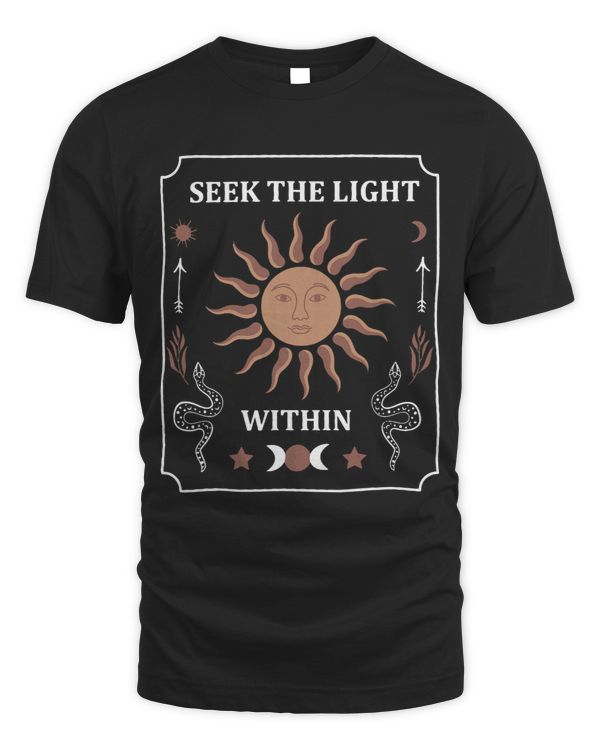 Seek The Light Within Celestial Sun