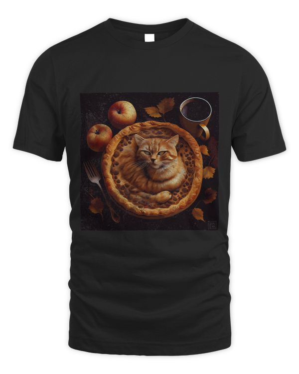 Cat Coffee Apple Pie