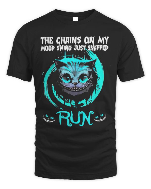 Cat Halloween He Chains On My Mood Swing Just Snapped Run
