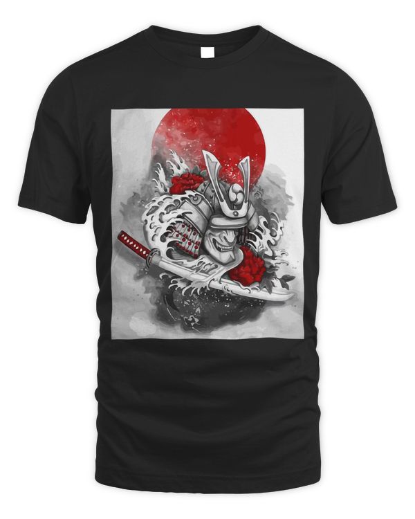 traditional Japanese Art Print Harajuku Aesthetic samurai22