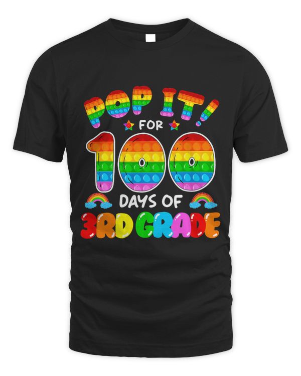 Pop It For 100 Days Of 3rd Grade Poppin 100th Day Fidget Toy