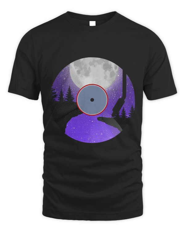 Vintage Vinyl LP Record Nature Moon