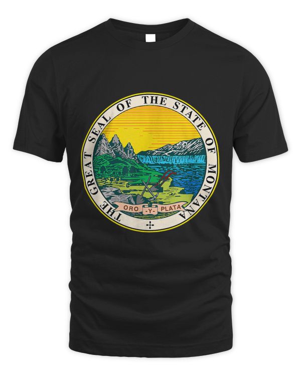 THE GREAT SEAL OF THE STATE OF MONTANA ORY Y PLATA