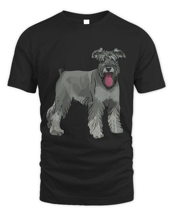 Miniature Schnauzer Dog Retro Vintage