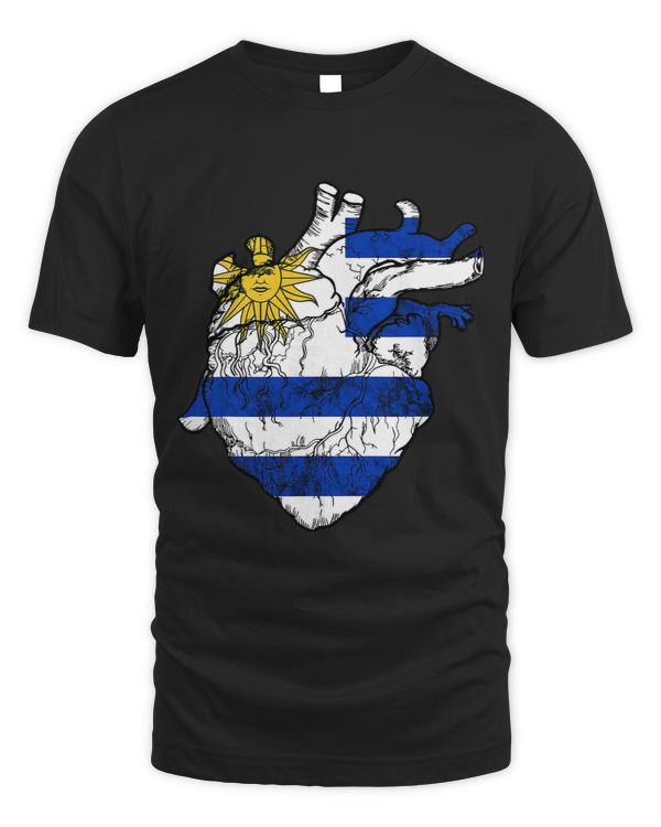 Uruguay Heart Veins Uruguayan Flag Uruguay Uruguayan Pride
