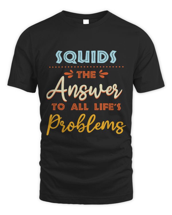 Squids Answer To All Problems Funny Animal Meme Humor