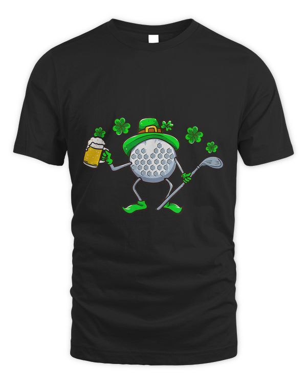 St Patricks Day Golf Golfing Irish Golfer Beer Humor Men Dad 2