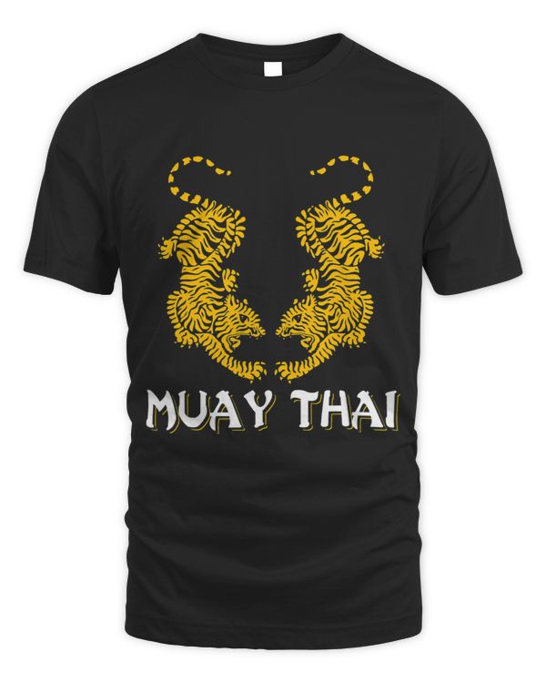 Twin Tiger Sak Yant Muay Thai Fighter Martial Arts