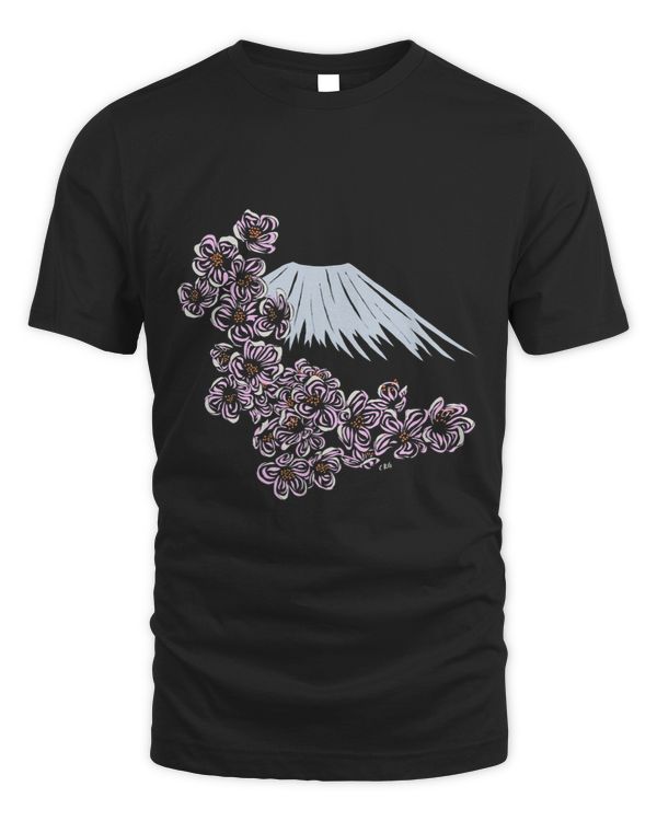 Mount Fuji and Cherry Blossoms Mt Fuji Sakura Lover Gift