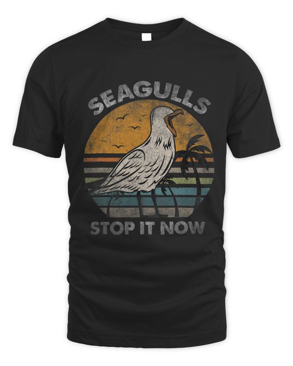 Seagull Lover Bird Lover Vintage Retro Funny Camping Quote Summer