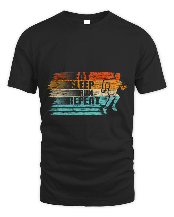 Eat Sleep Run Repeat Runners Men Woman